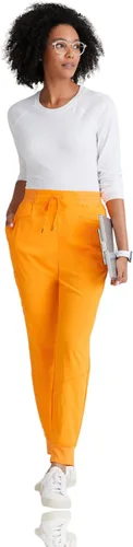 Miniatura 4 de Barco One Pantalón deportivo, pantalón quirúrgico de altura media, con tejido elástico de 4 vías y 3 bolsillos, para mujer