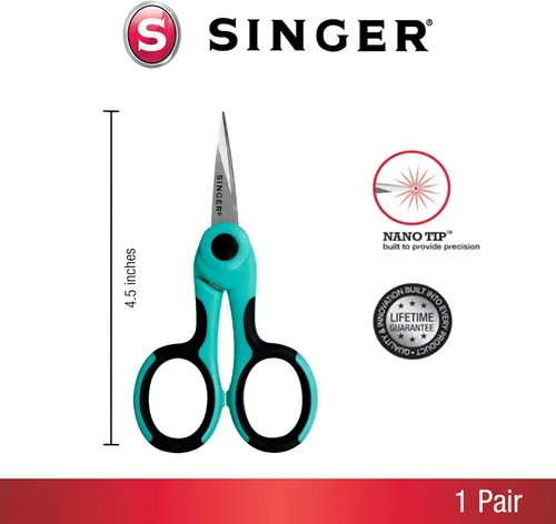 Miniatura 2 de SINGER 00557 Tijeras de detalle ProSeries de 4-1/2 pulgadas con punta nano