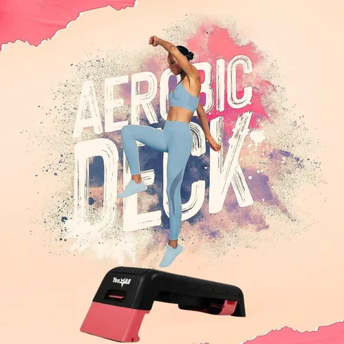 Miniatura 6 de Yes4All - Banca multifuncional para aeróbicos - Estación de fitness versátil, banco de pesas, step aeróbico, caja de pliometría para entrenamientos
