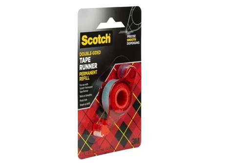 Miniatura 4 de Scotch Recambio Permanente de Cinta Adhesiva de Doble Cara con Aplicador, Seguro para Fotos, 0.31 x 49 Pies (6055-R) (Paquete de 2)