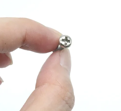 Miniatura 5 de cSeao 480 piezas M2 x 0.236 in / 0.315 in/ 0.394 in/ 0.472 in/ 0.630 in/ 0.787 in Tornillos de cabeza plana Phillips Tornillos métricos Tornillos