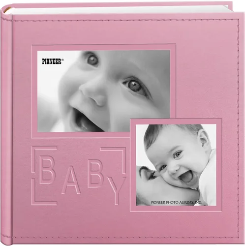 Pioneer Photo Albums DA-200COLB Álbum de fotos rosa de 4 x 6 pulgadas