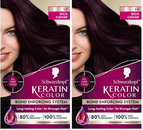 Miniatura 9 de Schwarzkopf con queratina color para el cabello Ruby Noir
