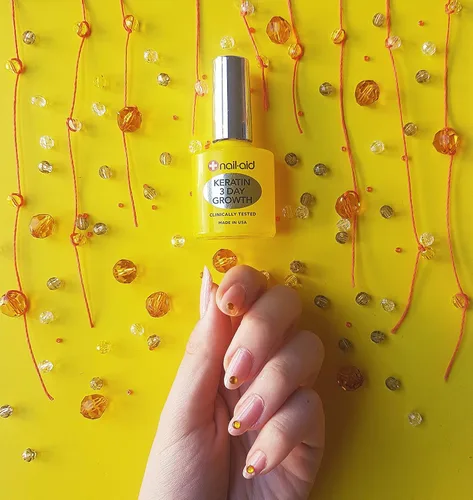 Miniatura 4 de Nail-Aid - Tratamiento y fortalecedor de uñas con queratina para crecimiento en 3 días, transparente, 0.55 onzas líquidas
