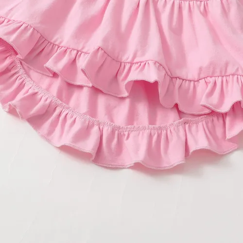 Miniatura 48 de Kucnuzki Conjunto de ropa para bebé niña pequeña, camisa de manga con volantes, pantalón floral, ropa de otoño e invierno para niña