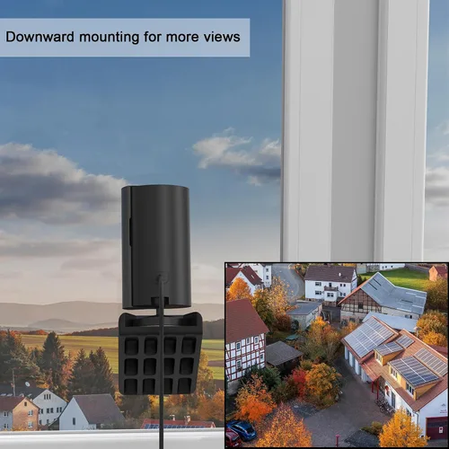 Miniatura 6 de Soporte de ventana para cámara interior Ring (2.ª generación/1ª generación), diseñado específicamente para uso oficial, inclinación de 20 grados