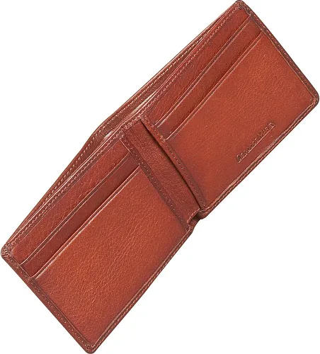 Miniatura 2 de Osgoode Marley Mens Ultra Mini thinfold Bifold Wallet (Brandy)