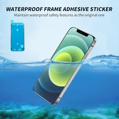 Miniatura 6 de Para iPhone 13 Reemplazo de pantalla con altavoz de oído Sensor de luz ambiental 3D táctil LCD digitalizador 6.1 "Sensor de proximidad Montaje