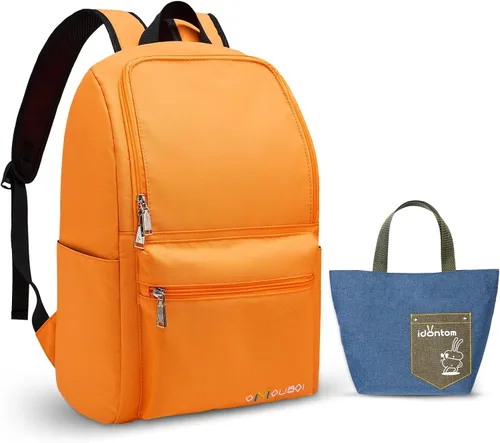 Miniatura 12 de OMOUBOI Mochilas casuales Superbreak Mochila para laptop de 14 pulgadas para mujeres y hombres Apta para turismo y negocios (Negro)