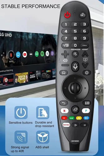 Miniatura 6 de Control remoto de repuesto para LG Magic Smart TV (sin voz ni puntero), compatible con AKB75855501 LG Smart TV LCD/LED/OLED/QNED/NanoCell/4K