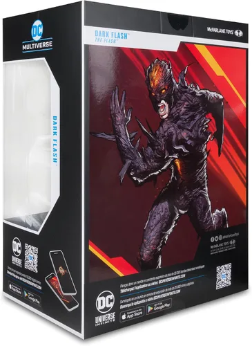 Miniatura 8 de McFarlane Toys - DC Multiverse Dark Flash (The Flash Movie) Estatua de 12 pulgadas