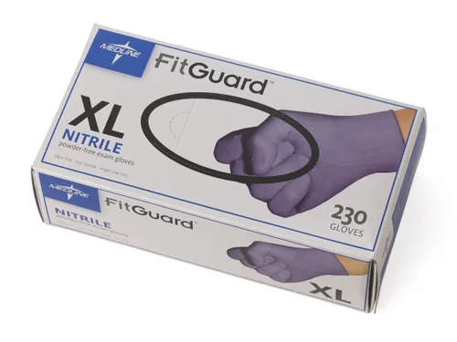 Medline X-Large Guante de protección azul oscuro