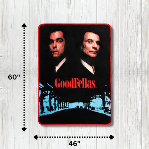 Miniatura 3 de Goodfellas Bedding Manta Súper Suave de Micro Raschel, 46 in x 60 in, Producto WB (Oficial) de Franco Collectibles