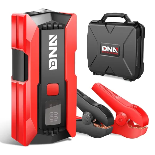 Miniatura 13 de DNA MOTORING 12V 1500A 15000 mAh Arrancador de batería portátil para auto, paquete de cargadores de batería, caja de puente, para hasta 7.0L de gas