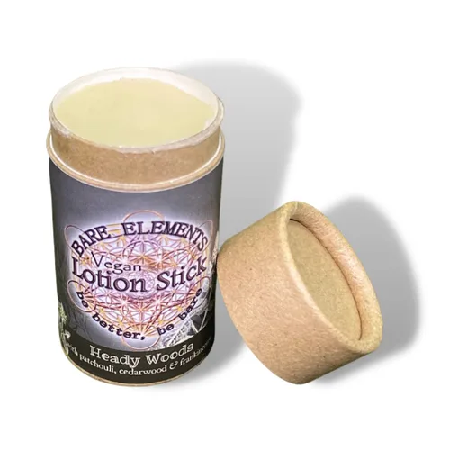 Miniatura 2 de Barra de loción vegana Bajo desperdicio - Todo natural - Embalaje compostable - Etiqueta compostable - No tóxico (maderas embriagadoras (terrosas))