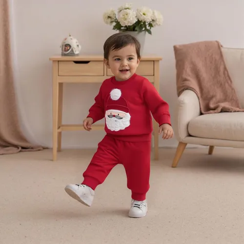 Miniatura 56 de Conjunto de camisa larga y divertida para bebé niño y niña, ropa de primera Navidad, 6, 12, 18, 24 meses, 2T