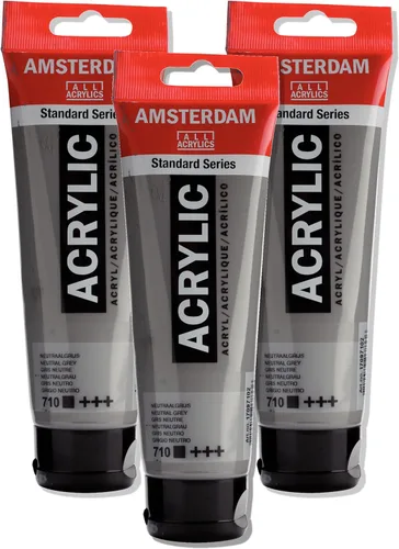 Miniatura 106 de Amsterdam Serie Estándar Tubo de Pintura Acrílica 120ml Azo Naranja 276 (17092762)