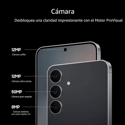 Miniatura 4 de SAMSUNG - Smartphone Galaxy S25 FE desbloqueado 128 GB con IA, pantalla grande, batería 4900 mAh, cámara de alta resolución, ediciones de fotos