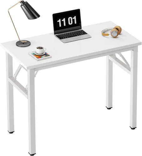 Miniatura 51 de Need AC5 Series - Escritorio plegable para computadora (39.4/47/55/63) pulgadas Teca y negro