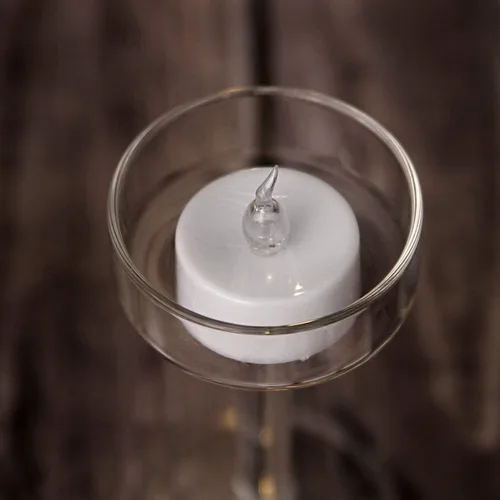 Miniatura 7 de AGPTEK Velas de té, paquete de 24 velas LED sin llama, funciona con pilas, velas sin parpadeo, de larga duración para boda, vacaciones, fiesta