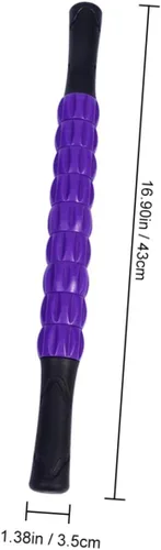Miniatura 2 de TIDTALEO Práctico rodillo muscular para masaje de tejido profundo, rueda de relajación de plástico para hombres y mujeres, mango ergonómico