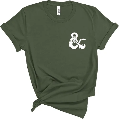 Miniatura 5 de D&D Shirt, Pocket Dragon, DM Shirt, D20 Tshirt Black
