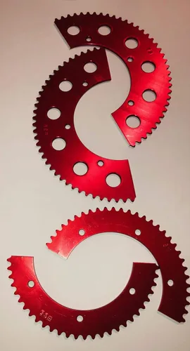 Miniatura 4 de Piñones de aluminio dividido 35 Cadena. (53 dientes)