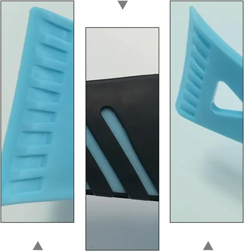 Miniatura 6 de DOITOOL Pala de hielo de plástico para refrigerador, raspador de hielo, pala de descongelación, removedor de hielo de nieve, pala para congelador