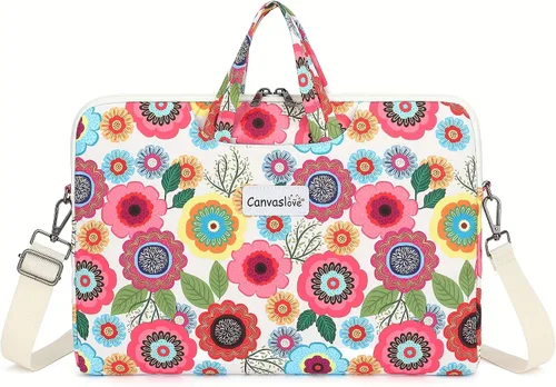 Miniatura 14 de Funda de hombro impermeable para laptop MacBook Pro de 16 pulgadas y 15.6 pulgadas y laptop de 16 pulgadas (Bandanna)