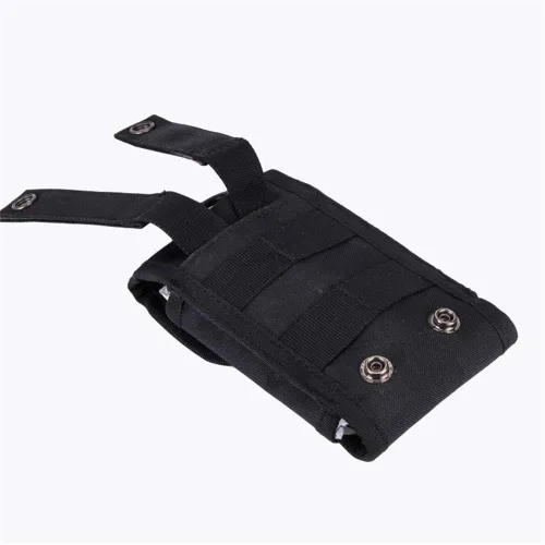 Miniatura 5 de Bolsa De Cintura De Nylon Táctica Para IPhone 11 Pro X XS Max XR 7 8 Plus 6 6S - Negro