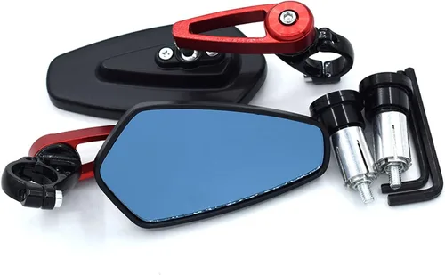 Miniatura 7 de Accesorios para motocicleta con extremo de barra de espejo para Suzuki V Strom 650 Bandit 650 RM 125 Intruder VL 1500 GSXR 1000 K7 GIXXER K6 Moto