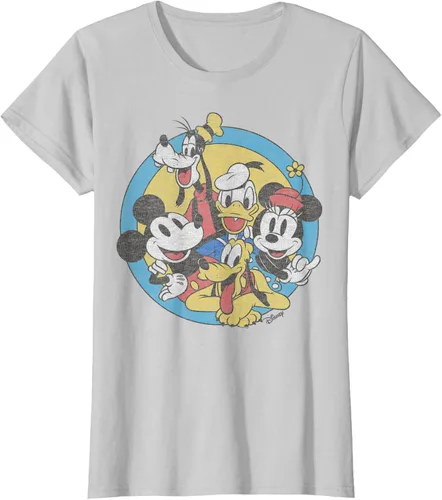 Miniatura 18 de Disney Camiseta retro de Mickey and Friends Group Shot