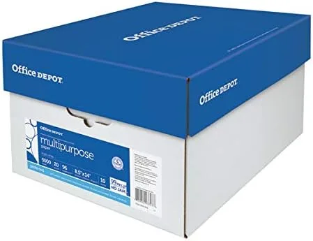 Miniatura 2 de Office Depot Papel de copia extra brillante, 8 12 pulgadas x 14 pulgadas. Legal, 20 libras, 90 brillo, caja de 10 resmas