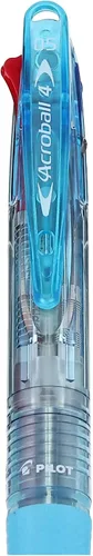 Miniatura 3 de Pilot Bolígrafo de 4 colores, Acroball 4 extra fino, negro, rojo, azul y verde (Bkab-45EF-CSL)