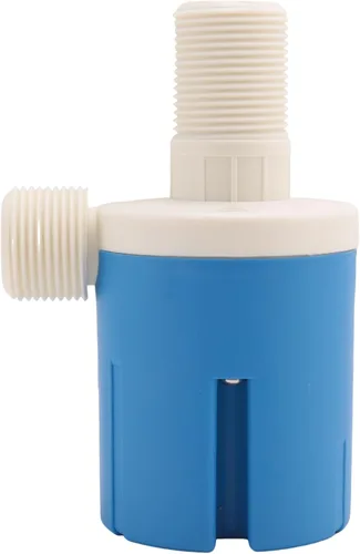 Miniatura 6 de 1 juego de mini válvula de flotador de bola de apagado automático completamente automático, controlador de nivel de agua, azul