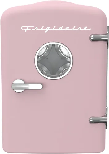 Miniatura 13 de Frigidaire EFMIS171 Mini refrigerador retro portátil personal - Ideal para casa, oficina o dormitorio - Incluye asa de transporte, cargador de Blanco