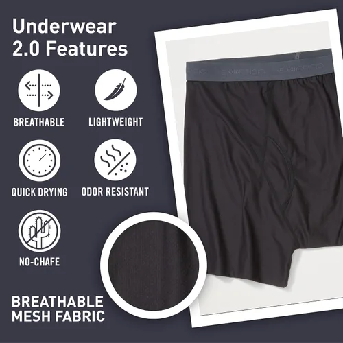 Miniatura 3 de ExOfficio Bóxer Give-N-Go 2.0 para hombre (paquete de 2)