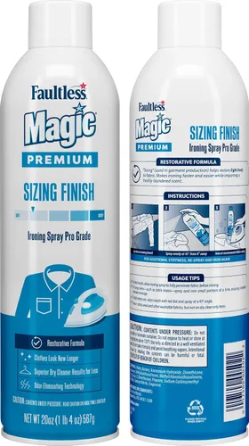 Miniatura 2 de Faultless Starch 00502 Magic Sizing - Acabado de tela, 20 onzas (paquete de 4)