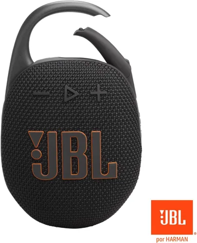 Miniatura 6 de JBL Clip 5 - Parlantes Bluetooth ultraportátiles, impermeables y a prueba de polvo, gran sonido JBL Pro con graves impactantes, mosquetón integrado