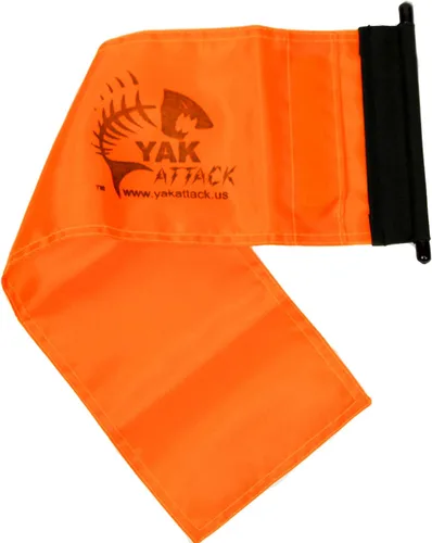 Miniatura 3 de YakAttack VISIPole II con bandera, luz y MightyMount Sistema de visibilidad de kayak con base flotante y luz LED de 360° Impermeable hasta 1000