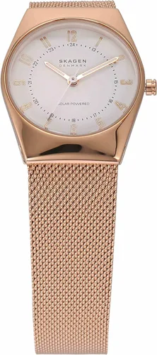 Miniatura 2 de Skagen Grenen Lille Reloj de mujer con malla de acero inoxidable o correa de cuero