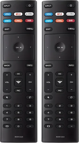 Miniatura 10 de XRT136 Vizio Smart TV Remoto Reemplazo – Fácil configuración, infrarrojo, teclas de acceso directo, control remoto universal para televisores