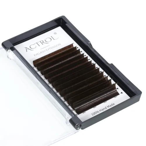 Miniatura 29 de Extensiones de pestañas de colores Easy Fan de 0.354-0.630 in, mezcla de blanco, rizo D, fácil de abanear, 0.003 in, suministros de pestañas