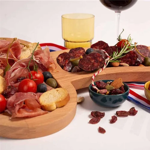 Miniatura 5 de Tablas de charcutería, tablero de aperitivos, tablas de embutidos únicas, tabla de quesos personalizada, divertidos cubiertos de cocina, vino