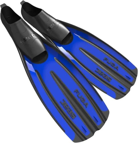 Miniatura 4 de Seac Fuga, aletas de buceo para buceo, esnórquel y apnea con bolsillo para los pies, para adultos, Made in Italy