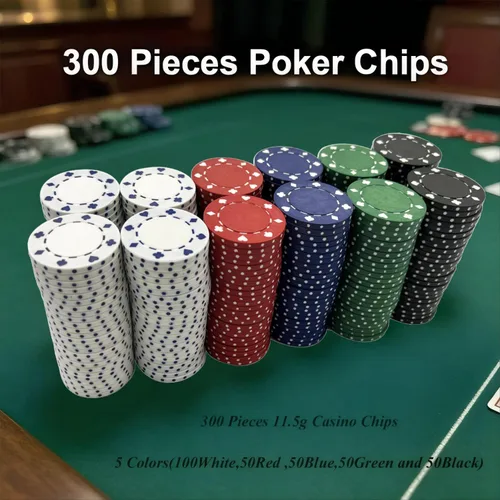 Miniatura 8 de SEETOOOGAMES Fichas de póquer de casino - 100 piezas 0.41 oz Diseño adecuado - 4