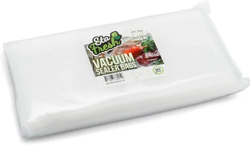 Sta Fresh - Bolsas selladoras al vacío, 6 x 12 pulgadas, tamaño de cuarto de galón, 3.5 mil de grosor, almacenamiento para ahorrar alimentos a