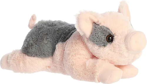 Miniatura 22 de Aurora® Adorable Flopsie™ - Animal de peluche con diseño de tiburón, facilidad para jugar, compañeros intemporales, color gris, 12 pulgadas