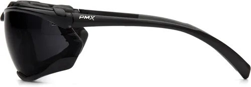 Miniatura 3 de Pyramex Proximity Safety Glasses Eye Protection, Amber H2X Anti-Fog Lente antiniebla H2max gris oscuro/marco negro