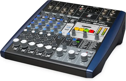 Miniatura 3 de PreSonus StudioLive AR8c Mezclador Analógico con Software Studio One Pro